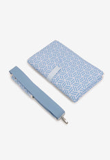 Kenzo Kids Babies Printed Changing Bag Blue K61210/771_LIGHT BLUE