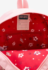 Kenzo Kids Girls Cosmic Fun Backpack Pink K61223/47H_PINK