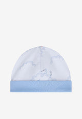 Kenzo Kids Baby Boys Clouds Babygrow Gift Set - Set of 3 Light Blue K61247/771_LIGHT BLUE