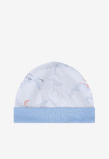 Kenzo Kids Baby Boys Clouds Babygrow Gift Set - Set of 3 Light Blue K61247/771_LIGHT BLUE