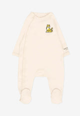 Kenzo Kids Baby Girls Tiger Print Onesie Gift Set - Set of 2 Pink K61253/47R_PINK
