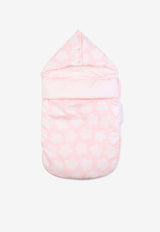 Kenzo Kids Baby Girls Boke Flower Reversible Nest Pink K61254/46T_PINK
