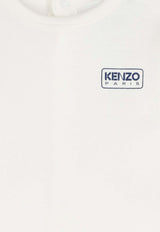 Kenzo Kids Baby Boys Logo Onesies Gift Set - Set of 2 Multicolor K61256/117_OFF-WHITE