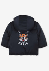 Kenzo Kids Baby Boys Logo Print Jacket Navy K61281/845_NAVY