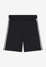 Kenzo Kids Boys Lucky Tiger Track Shorts Black K61489/095_BLACK