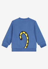 Kenzo Kids Baby Boys Tiger Print Track Suit Light Blue K61502/780_LIGHT BLUE