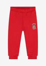 Kenzo Kids Baby Boys Tiger Print Track Suit Red K61502/968_RED