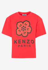 Kenzo Kids Boys Boke Flower Print T-shirt Red K61507/968_RED