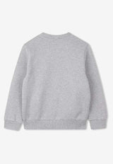 Kenzo Kids Boys Lucky Tiger Sweatshirt Gray K61509/A55_GREY
