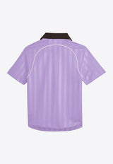 Adidas Originals X Wales Bonner Jacquard Football T-shirt Lilac KD0377PL/R_ADIST-LP_323-M