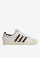 Adidas Originals X Wales Bonner Superstar Croc-Embossed Leather Sneakers White KH8797LE/R_ADIST-WF_638-10
