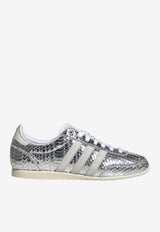 Adidas Japan Metallic Snakeskin Leather Sneakers Silver KH9017_SILVER