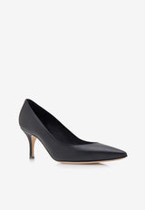 Manolo Blahnik Kietta 70 Nappa Leather Pumps KIETTA 70 BLACK 0015 1716-0001