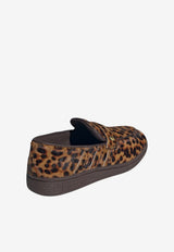 Adidas Handball Spezial Leopard Print Loafers Brown KJ2526_MULTI COLO