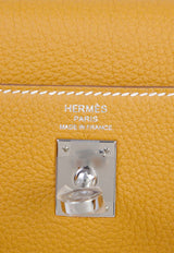 Kelly 25 in Natural Sable Togo Leather with Palladium Hardware