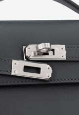 Kelly Pochette in Vert Mangrove Swift with Palladium Hardware