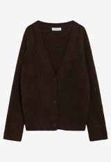 The Frankie Shop Elland Oversized Cardigan Brown KNFS21117AL/R_THE-220