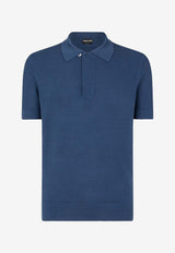 Tom Ford Silk-Blend Short-Sleeved Polo T-shirt KPS010-YMS039S24 HB702