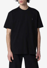 Logo-Embroidered Crewneck T-shirt