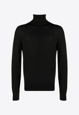 Tom Ford Turtleneck Wool Sweater KRL004-YMW010S23 LB999 Black