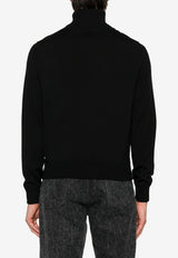 Tom Ford Zip-Up Suede Jacket KZF008-YMW084S25 LB999 Black