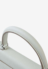 Hermès Kelly 25 in Mushroom Togo Leather with Palladium Hardware