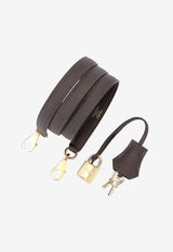 Kelly 25 in Bai Brun Togo Leather with Gold Hardware