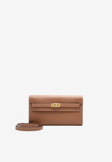 Kelly To Go in Gold Evercolor with Gold Hardware