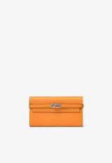 Kelly To Go in Apricot Epsom with Palladium Hardware