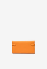 Kelly To Go in Apricot Epsom with Palladium Hardware