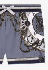 Dolce & Gabbana Kids Baby Boys Cargo-Print Bermuda Shorts Multicolor L14Q07 FI5NQ HT5XB