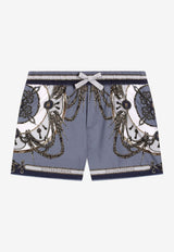 Dolce & Gabbana Kids Baby Boys Cargo-Print Bermuda Shorts Multicolor L14Q07 FI5NQ HT5XB