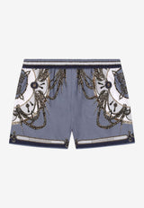 Dolce & Gabbana Kids Baby Boys Cargo-Print Bermuda Shorts Multicolor L14Q07 FI5NQ HT5XB