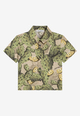 Dolce & Gabbana Kids Baby Boys Cactus Print Shirt Multicolor L14S79 HS5UI HA5XN