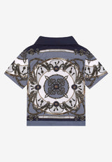 Dolce & Gabbana Kids Baby Boys Cargo Print Shirt Multicolor L14S82 FI5NQ HT5XB