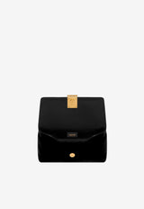 Tom Ford Mini Nobile Velvet Clutch Bag Black L1886-TVE001X 1N001