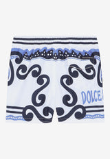 Dolce & Gabbana Kids Baby Boys Marina-Printed Swim Trunks L1J845 G7L0N HC4XR