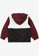Dolce & Gabbana Kids Baby Boys Colorblocked Windbreaker Jacket Multicolor L1JB8A FUS3W S9000