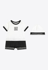 Dolce & Gabbana Kids Baby Boys Bandanna Print Gift Set - Set of 2 L1JO6T G7O0Q S9000 Monochrome