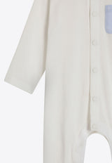 Dolce & Gabbana Kids Baby DG Logo Gift Set - Set of 3 L1JOAA G7N9U S9000 White