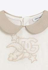 Dolce & Gabbana Kids Baby Moon and Star Print Gift Set - Set of 3 L1JOAI G7O1K S9000 White