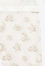 Dolce & Gabbana Kids Baby Moon and Star Print Gift Set - Set of 3 L1JOAI G7O1K S9000 White