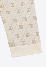 Dolce & Gabbana Kids Baby DG Logo Pants L1JPKE FJ7EA S9000 Multicolor