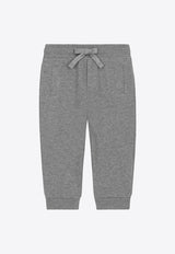 Dolce & Gabbana Kids Babies Logo Track Pants L1JPT0 G7I2P S8291 Gray