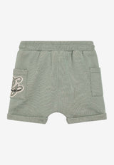 Dolce & Gabbana Kids Baby Boys DG Logo Shorts Green L1JQXC G7PRP V3732