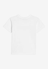 Dolce & Gabbana Kids Baby Boys Logo Jersey T-shirt White L1JT7W G7QK5 W0800