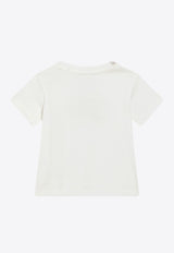 Dolce & Gabbana Kids Baby Boys Watercolor-Effect DG Logo T-shirt White L1JT7W G7O1X W0111