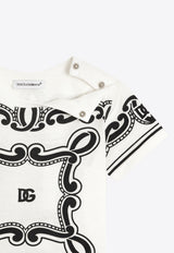 Dolce & Gabbana Kids Baby Boys Bandana Print T-shirt White L1JT7W II7FY HA9RN