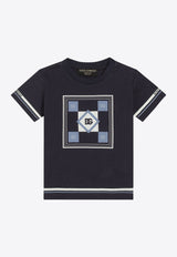 Dolce & Gabbana Kids Baby Boys DG Logo Print T-shirt Blue L1JT7W II7HO HB5PH