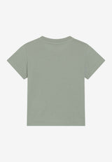 Dolce & Gabbana Kids Baby Boys DG Embroidered T-shirt Gray L1JTEY G7PRR V3732